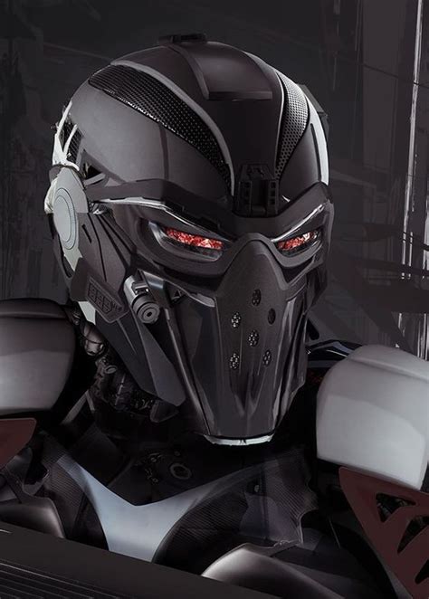 Future Ninja In 2020 Futuristic Helmet Helmet Concept Helmet