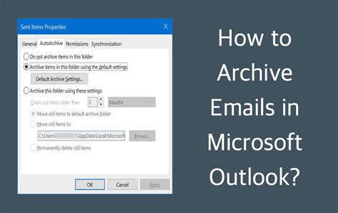 How To Archive Emails In Microsoft Outlook Webnots