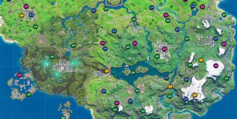 All Fortnite Xp Coin Locations Map Level Up Quicker