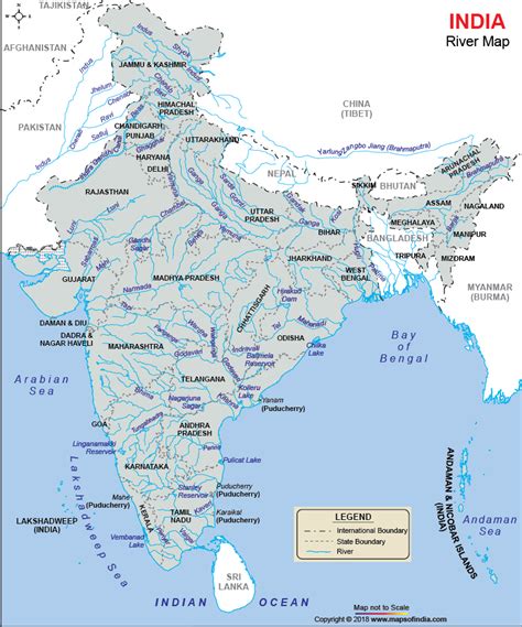 Rivers And Tributaries Of India With Map Entri Blog