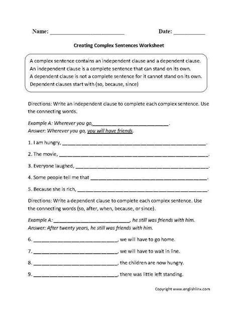 7th Grade Grammar Worksheets Free Printable
