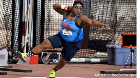 Ncaa Champion Shot Putter Raven Saunders Leaves Ole Miss For Health