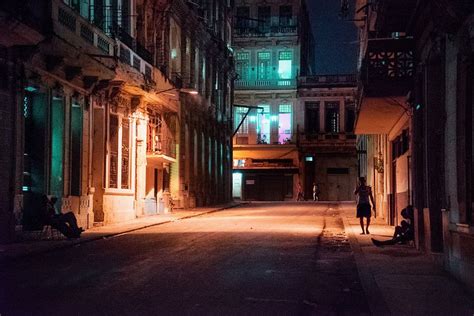 Cuba Old Havana Street At Night By Vivienne Gucwa Havana Nights