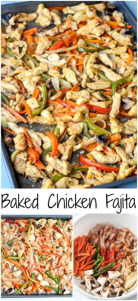 I promise that i won't always just talk about the weather, but i just gotta say, it's. Baked Chicken Fajita - Valentina's Corner | Baked chicken ...