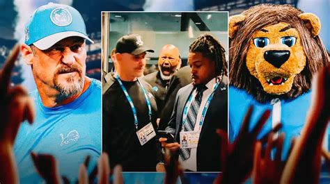 Lions Gm Brad Holmes Goes Viral For Hyped Elevator Reaction To Playoff Win Vs Rams