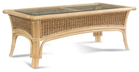 Rattan Coffee Table Tropical Breeze Tropical Coffee Tables New