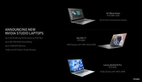 Nvidia Introduceert Rtx 3050 En Rtx 3050 Ti Voor Laptops Vanaf 799