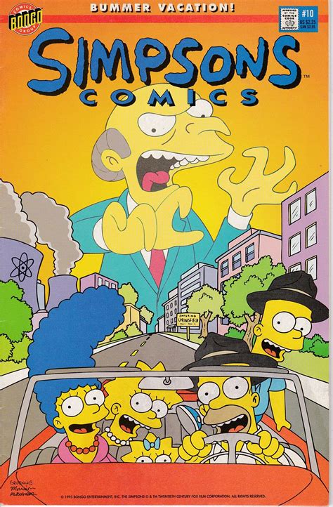 Pin By Atomic Robot Comics And Toys On Comic Book Covers The Simpsons Comics Simpsons Cartoon