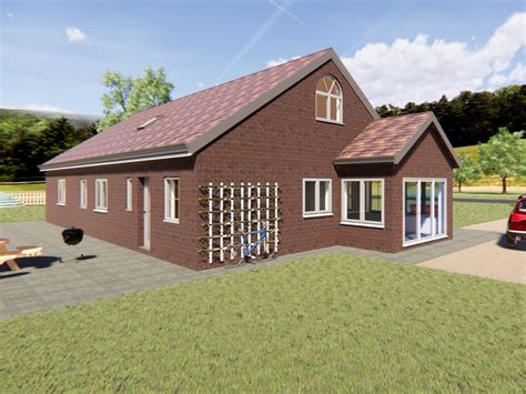 Suitable for family occupation, two bedrooms are located at ground floor. Modern Dormer Bungalow Designs: The Thornbury ...
