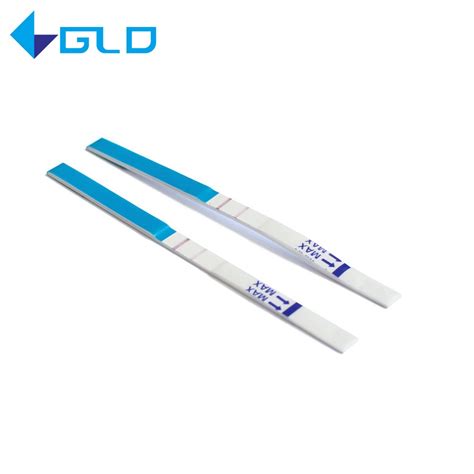 Distinct color bands appear in the control and test zones. Hcg Pregnancy Test Strip / Urine Pregnancy Test Kit / Pregnancy Test - Buy Pregnancy Test ...