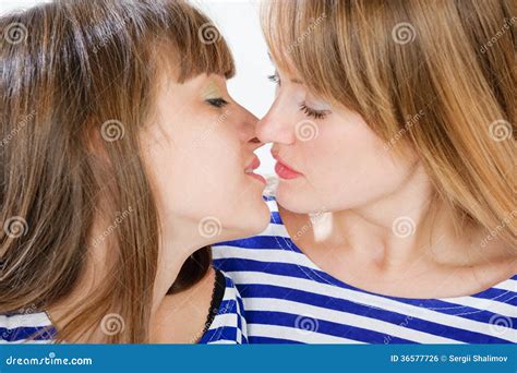 Lesbische Liefde Stock Foto Image Of Jong Mooi Liefde