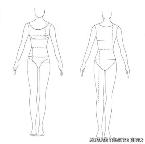 Model Sketches For Fashion Design Templates Sketch Coloring Page