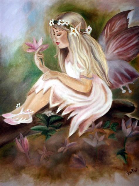 Little Fairy Canvas Watercolor Paint Fairy Pictures Fairy Paintings