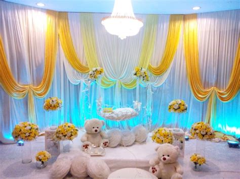 Koleksi idea gambar pelamin katil bayi. D Kayangan Cradle simple elegant