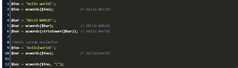 It has been designed to handle various kinds of different cases and fully tested and good to use. php string to camelcase Code Example