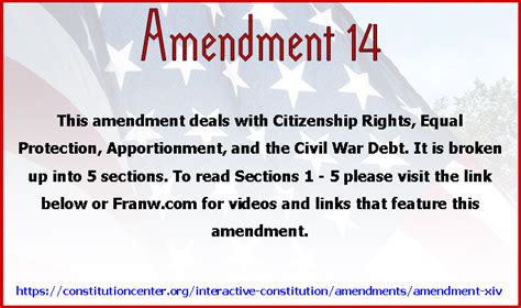 Bill Of Rights Amendment 14