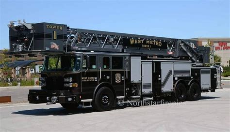 Possibly One Of The Most Badass Looking Ladder Trucks Ive Seen Its