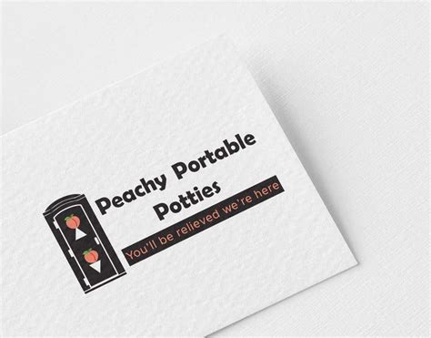 Entry 44 By Sangitakhanam For Logo Creation Peachy Portable Potties