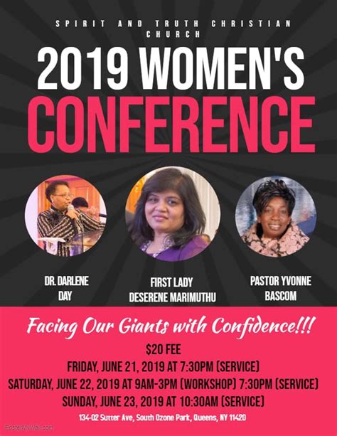 Womens Conference Spirit Truth Christian Church