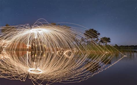 Example Of Long Exposure Photography Stock Image Image Of