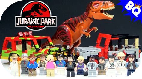 Lego Jurassic Park World Custom Minifigure Collection Brickqueen