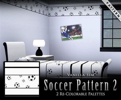 The Sims Resource Soccer Pattern 2