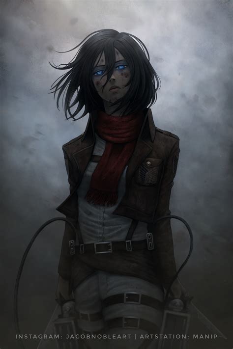 Attack On Titan Mikasa Fan Art