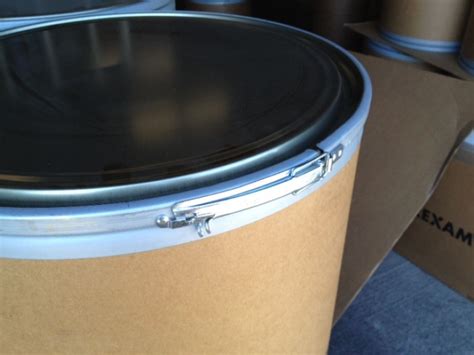 Fiber Drum With Steel Lid And Lever Locking Steel Band Yankee