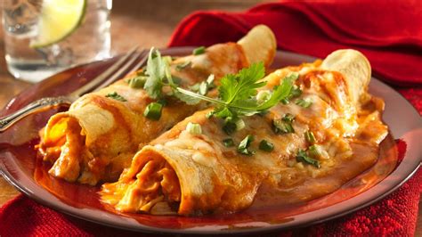 Cheesy Chicken Enchiladas Recipe From