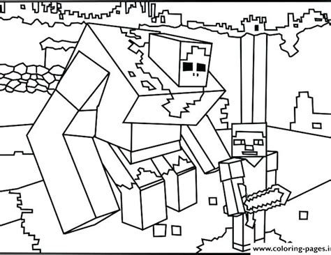 Minecraft Ocelot Coloring Pages At Getcolorings Free Printable