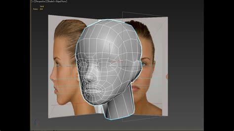 Autodesk 3ds Max 3d Head Modeling From Sphere Low Poly Youtube