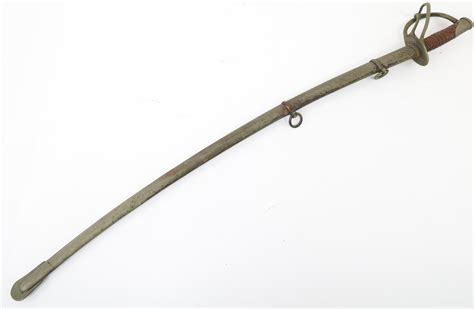 Sold Price Civil War M1840 Cavalry Sword By C Roby December 3 0121