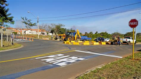 Avenida Alíbio Caveanha Ganha Nova Rotatória Para Maior Fluidez Ao Trânsito ‹ O Regional