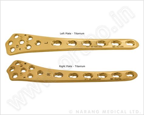 High primary stability thanks to ø 4.5 mm locking cortical screws and ø 5.5 mm cancellous screws. Distal Femoral Safety Lock Plate 4.5/5.0, Distal Femoral ...