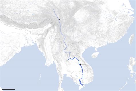 Map The Mekong River