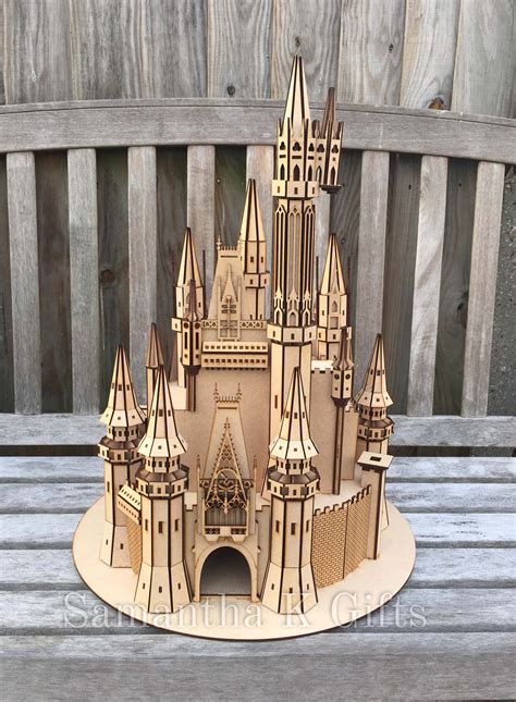 Fairytale Princess Disney style detailed Castle large MDF model Kit ...