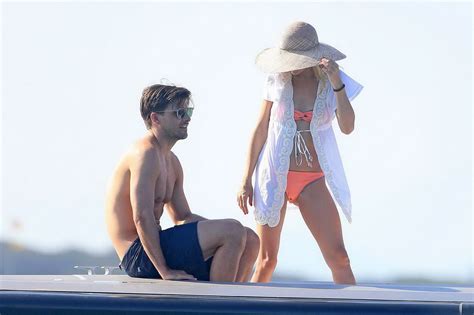 Olivia Palermo Wearing Tiny Bikini And Swimsuit On The Boat Porn