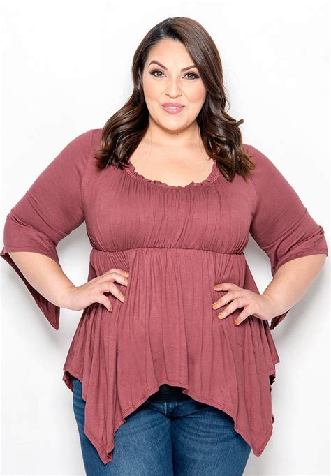 Enchanted Top Plus Size Outfits Plus Size Fashion Flattering Tops