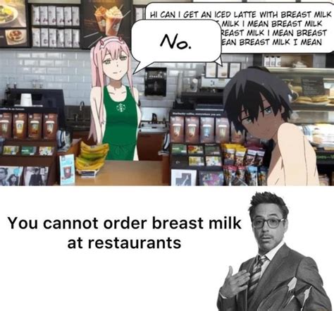 Can Get An Iced Latte With Breast Milk Milk I Mean Breast Milk Reast