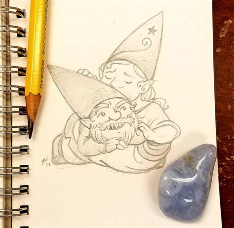 Sunday Gnomedays 7 1 18 Gnomes Of Arcadia By Rachelillustrates On
