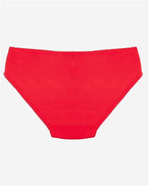 Women S Red Panties With Lace Underwear Red Woman Lingerie Briefs And Panties Bikini
