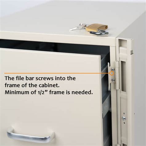 (file cabinet not included with locking bar). File Cabinet Locks - ComputerSecurity.com