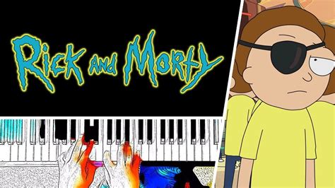 Evil Mortys Theme For The Damaged Coda Rick And Morty Piano