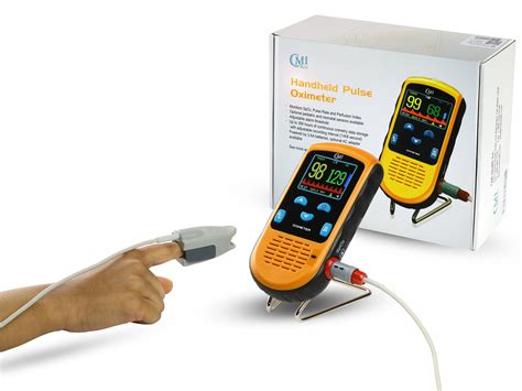 Rechargeable Handheld Pulse Oximeter Pc 66l Cmi Health Store