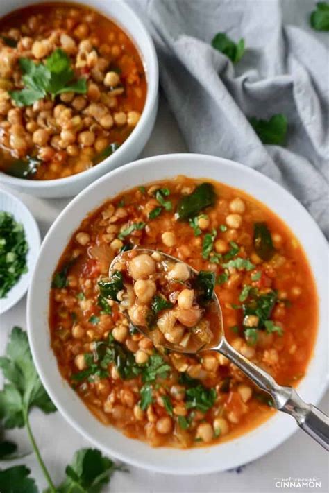 · about 4 minutes to read this article.· this post may contain affiliate links · as an amazon associate, i earn from qualifying purchases· 15 comments. Moroccan Chickpea Soup (Vegan, Gluten-free) | Not Enough ...