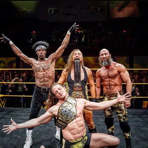 Ciampa Dream Riddle And Dunne Looking Like The Four Horsemen Of Nxt