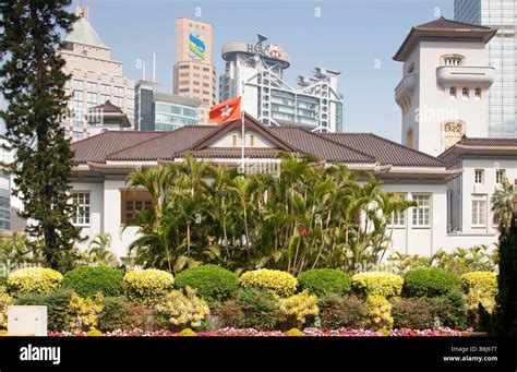 Government House Hong Kong Stock Photo Alamy
