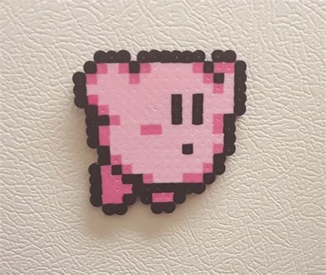 Kirby Kirby Perler Perler Perler Beads Super Smash Bros 8 Etsy