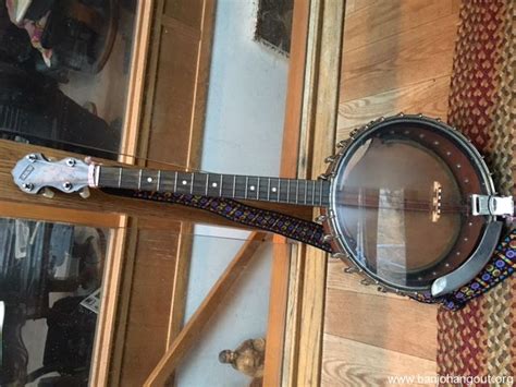 Fairbanks Vega 1924 Tenor 4 String Banjo Open Backed W Resonator