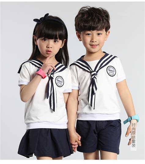 Boys Girls Childrens Clothing Korean British Summer College